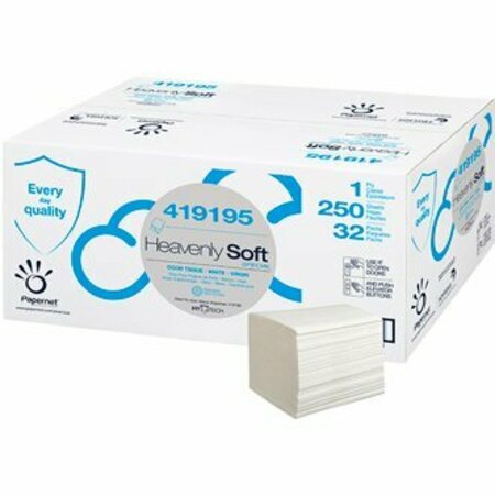 SOFIDEL Heavenly Soft Door Tissue 1 Ply White 4.1 in. x 9.5 in. 250 Sheets 3, 2PK 419195